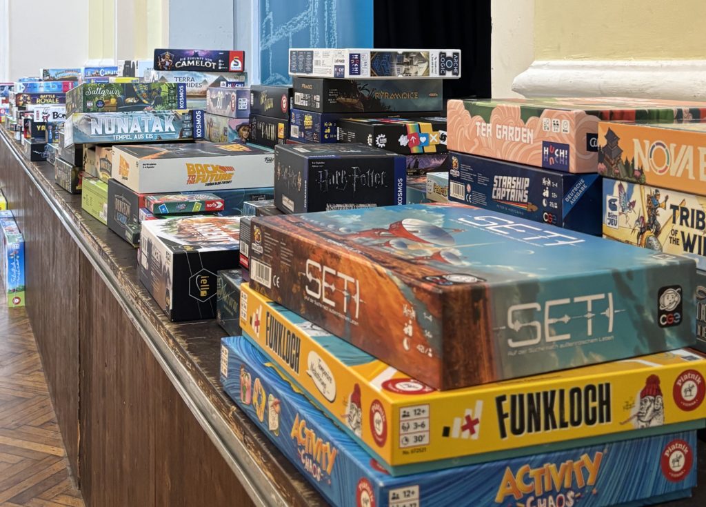 Unsere Spielothek ist unterwegs